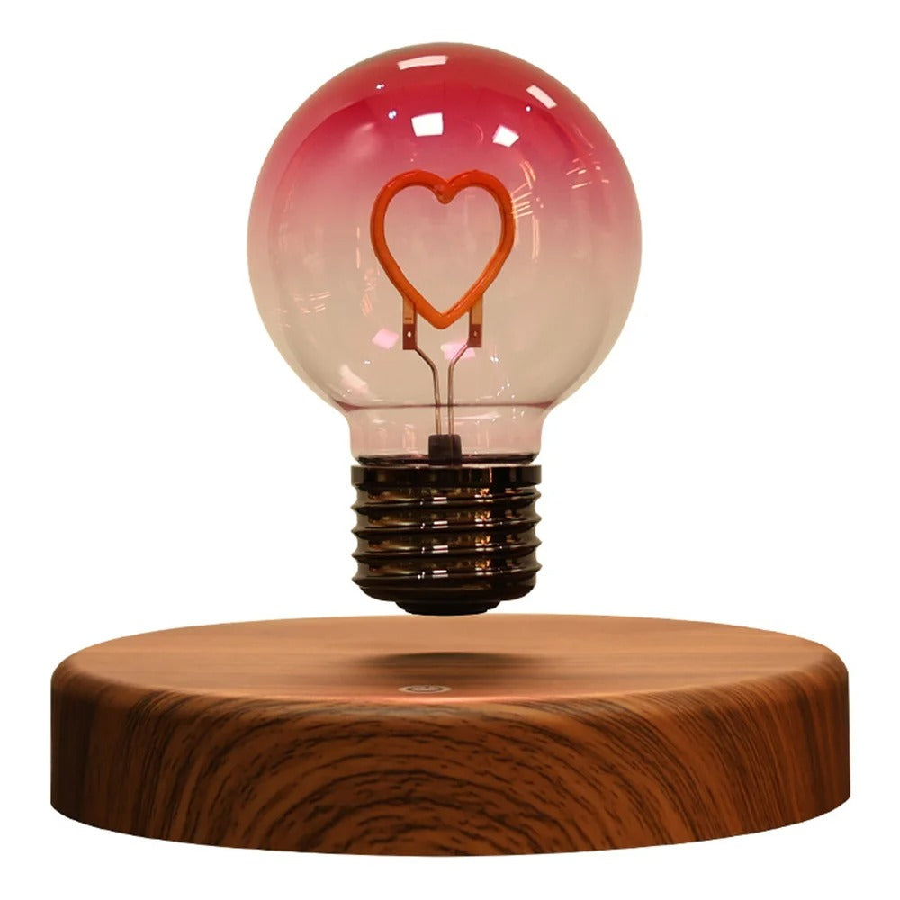 Magnetic Levitation Heart-shaped Light Bulb